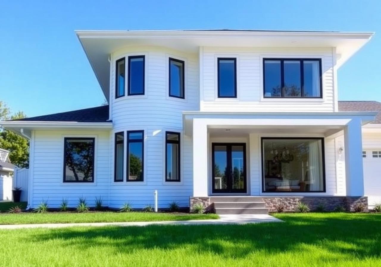 Modern Lakeside Estate